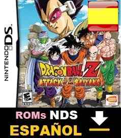 Roms de Nintendo DS Dragon Ball Z Attack of the Saiyans (Español) ESPAÑOL descarga directa