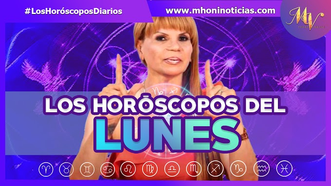 Los Horóscopos del LUNES 30 de ENERO del 2023 - Mhoni Vidente