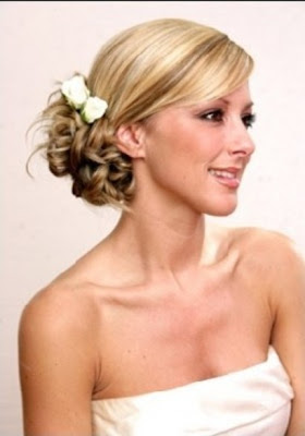 bridesmaid updo hairstyles