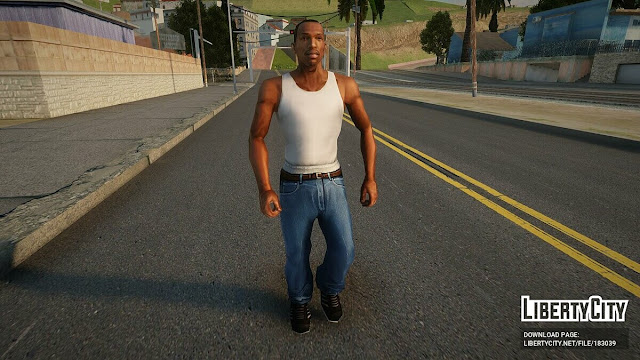 cj san andreas pc mod walk