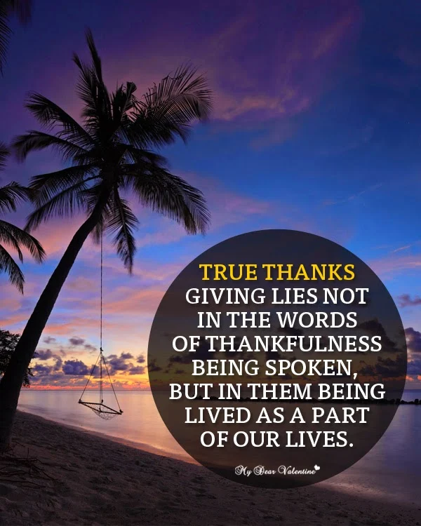 Thankful For Life Thanksgiving Day Picture Quotes