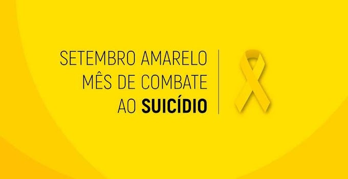 Setembro amarelo, mês de prevenção ao suicídio