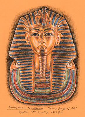 Tutankhamun. King Tut. Pharaoh. Ancient Egypt. by Travis Simpkins