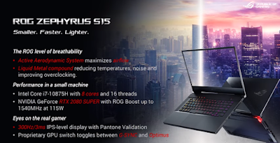 Asus Rog Zephyrus S15