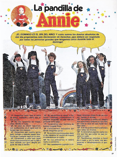 La Pandilla de Annie, Billiken, Argentina, Musical