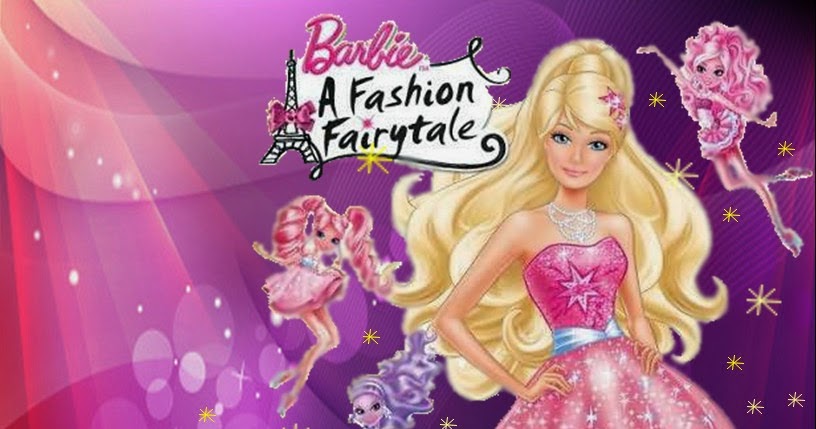 Mewarnai Barbie Fashion Fairytale  Mewarnai Gambar