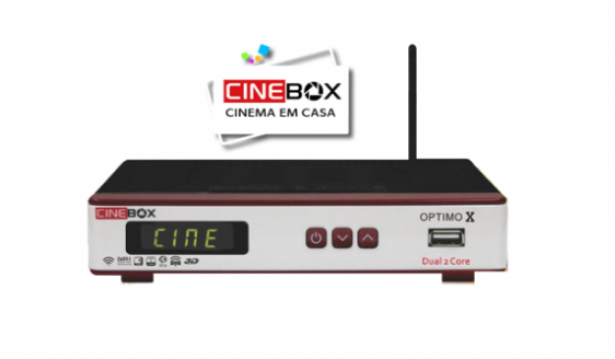 Cinebox Optimo X Atualização V4.002 – 14/01/2023