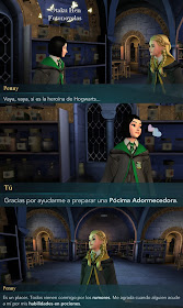 Hogwarts Mystery fotonovela Penny