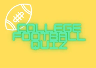 College Football Quiz. 1