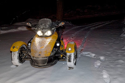 Spyder in the Snow, image © Nick Caro