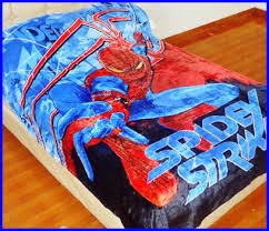  Grosir Selimut New Seasons Blanket Spiderman Strike