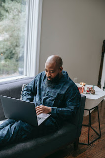 Man with Computer
