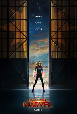 Captain Marvel First Theatrical One Sheet Teaser Movie Poster