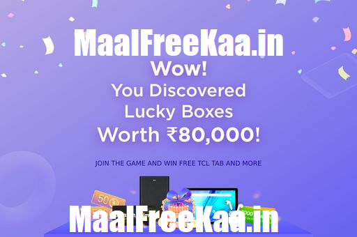 Lucky Draw Box Contest in TCL Home App