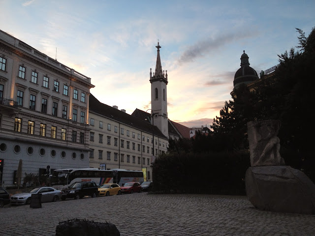 Atardecer en Viena