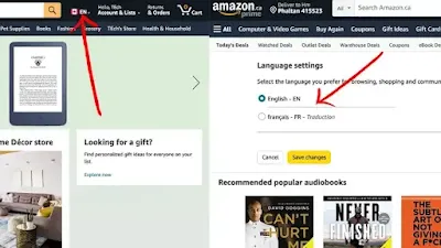 How to Change Language on Amazon?
