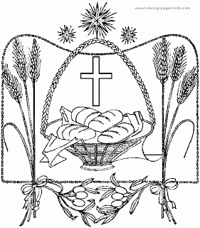 Religious Thanksgiving Coloring Pages