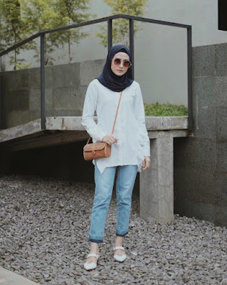 model hijab casual kekinian terbaru