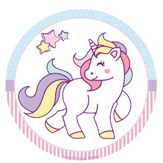 Unicornio: Wrappers y Toppers para Fiestas de Cumpleaños para Imprimir Gratis.