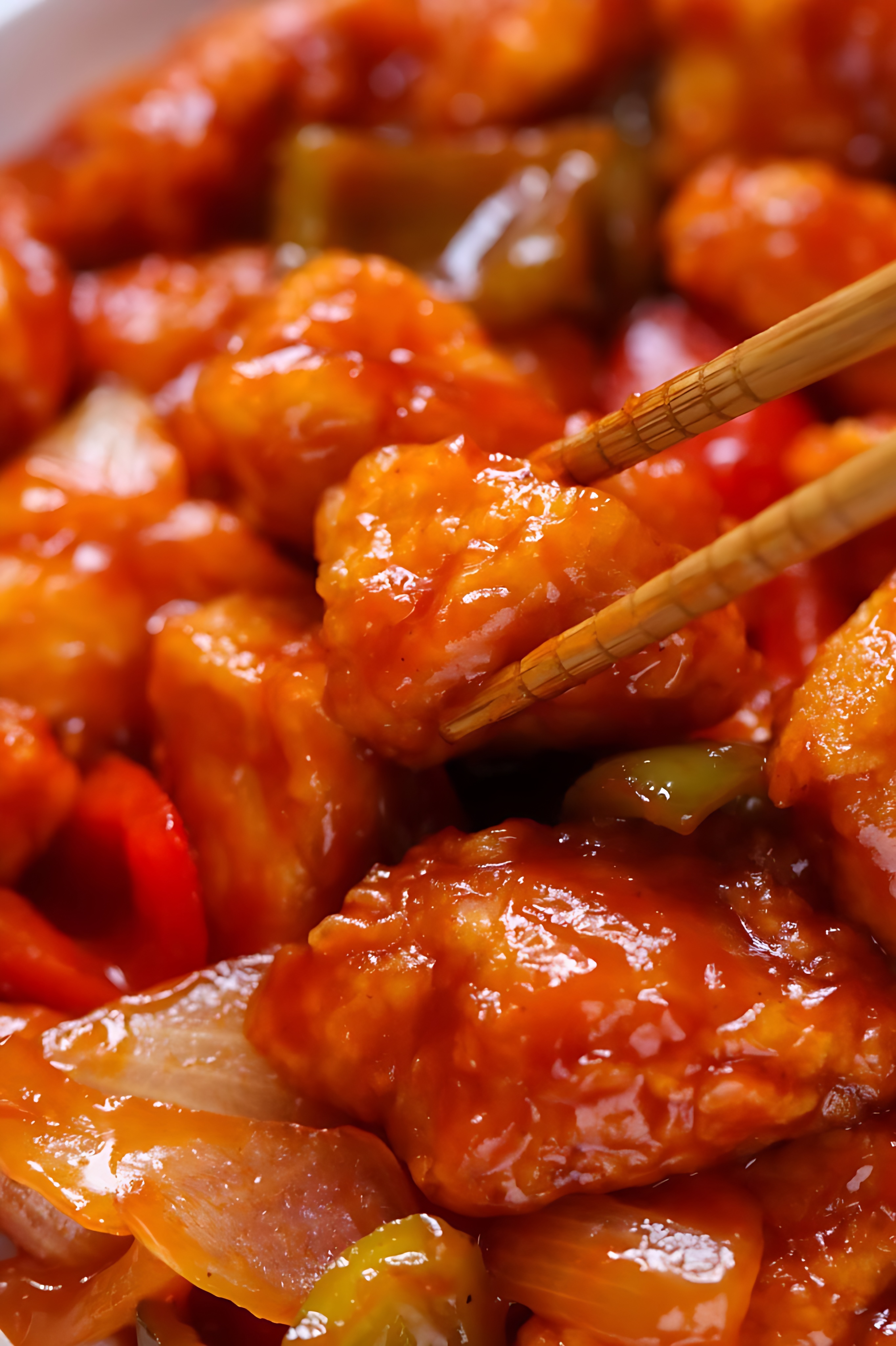 Sweet and Sour Chicken Hong Kong Style