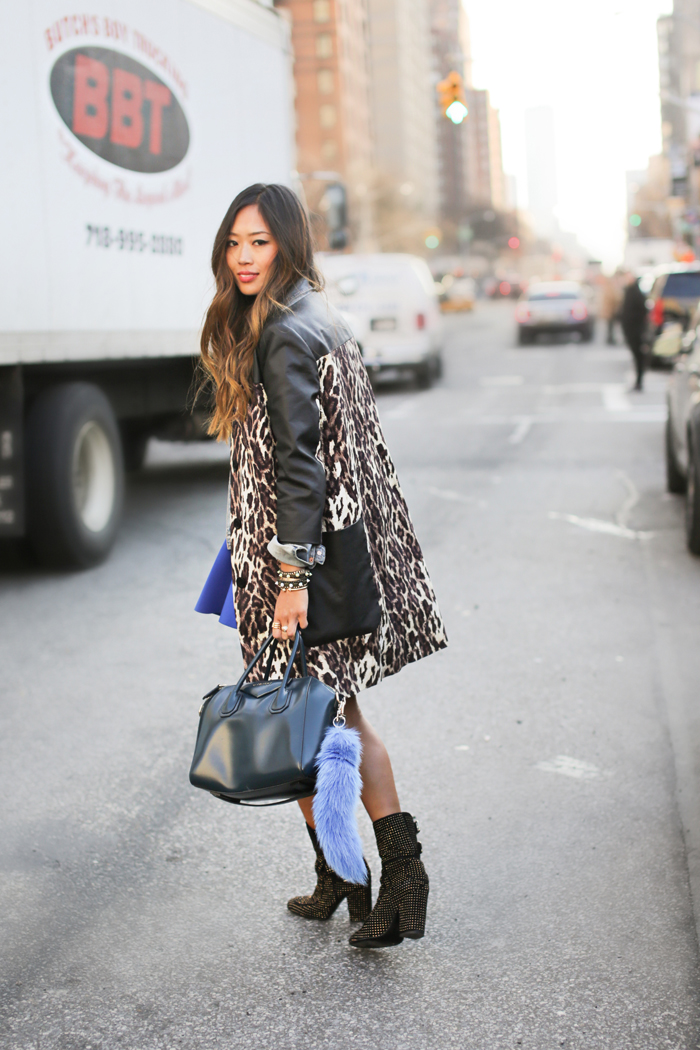 New York Fashion Week in Leopard