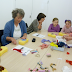 Needle felting at Newcastle City Library as part of Newcastle Fashion
week