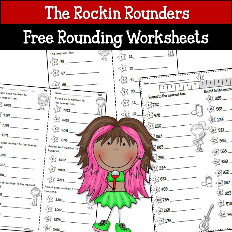 rounding activities and free worksheets teacher s take out