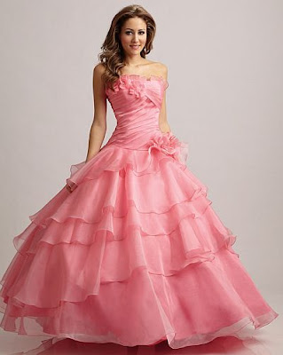 2013 Strapless Ruched Tiered Dresses