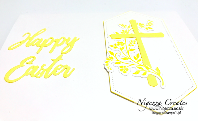 Nigezza Creates with Stampin' Up! Cross of Hope Easter Card 