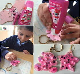 Crafting with Pritt products and Twinkl resources