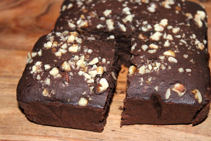 Eggless Chocolate Walnut Brownie Recipe