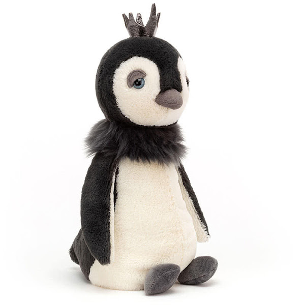 Jellycat Prince Penguin - Size: 26 cm (10.2 ins)