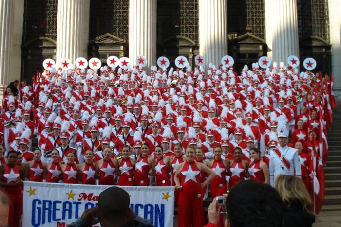 Greetings, Parrish: Macy's Great American Marching Band!