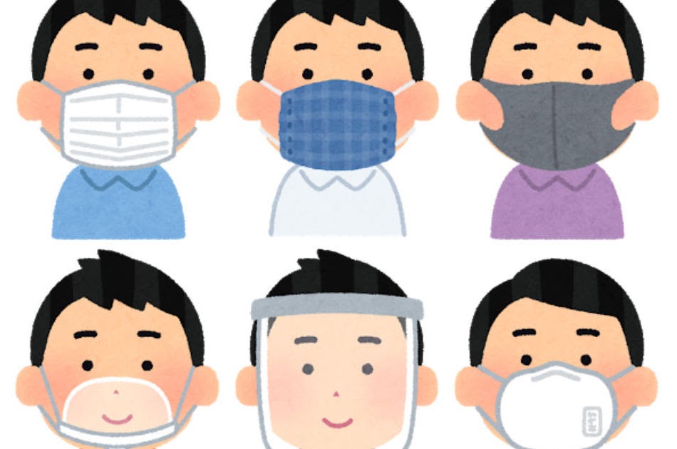 いろいろな種類のマスクをつけた人のイラスト 男性 かわいいフリー素材集 いらすとや