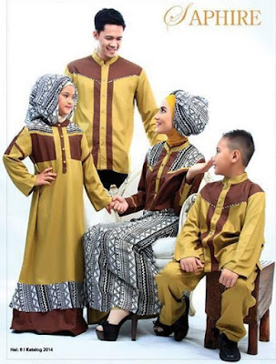 45+ Model Baju Muslim Couple Keluarga Untuk Pesta Formal 