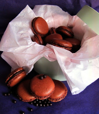 Macarons chocolat