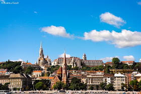 Budapest vista di Buda e della Collina del Castello