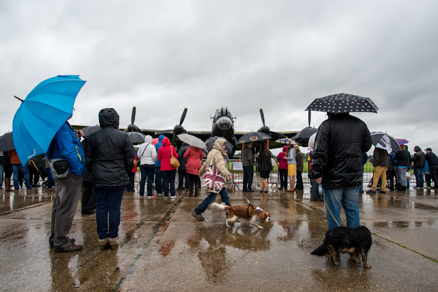 Bank holiday open day at aviation museum - copyright Chris Goddard