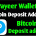 How to get your Bitcoin deposit address from your Payeer wallet app