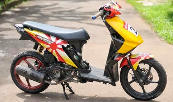 Gambar Modifikasi Motor Honda Beat Terbaru  MODIFIKASI 