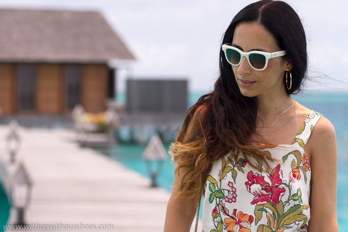 Blogger influencer de Vacaciones en Maldivas 