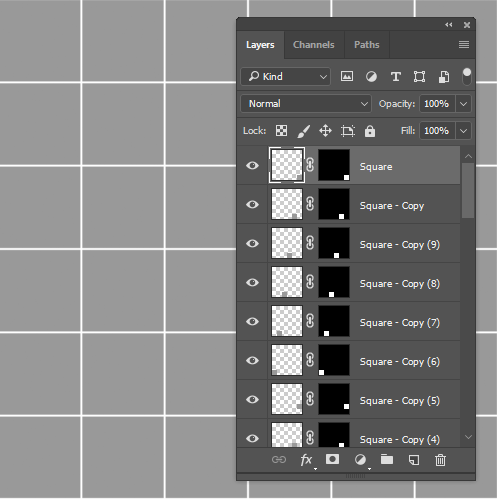 Create a 6x6 Contact Sheet.