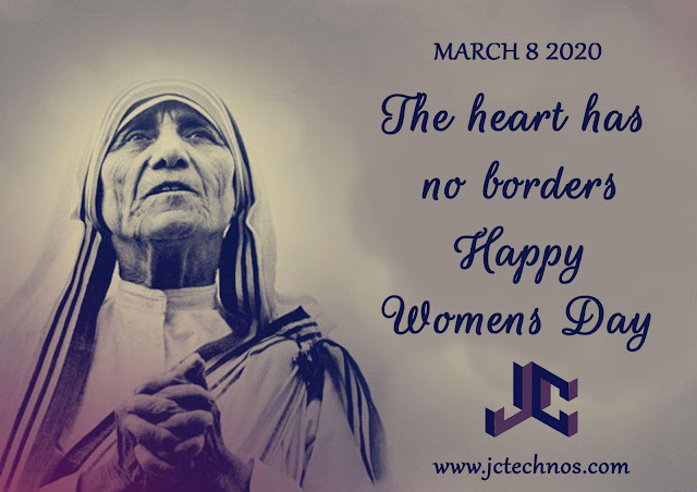 WWW.JCTECHNOS.COM wishes happy womens day