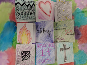 About Me Symbolism Creativity Card Series Drawing Art Project