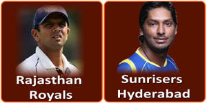 SRH Vs RR is on 17 May 2013.