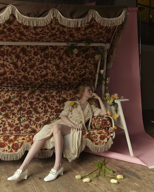 Elle Fanning beautiful model photoshoot