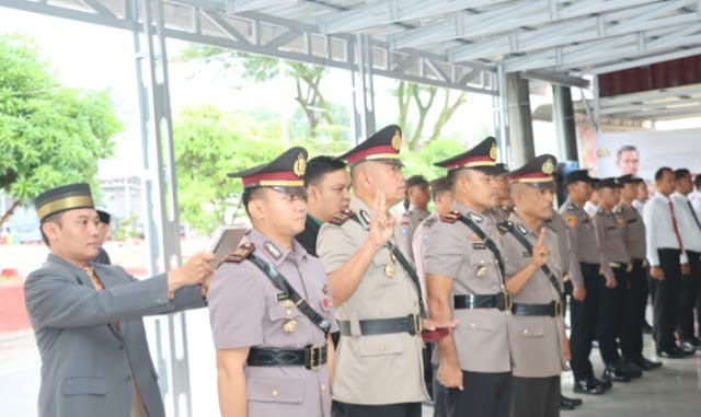 AKBP JOSE DC FERNANDES MELANTIK 4 PEJABAT DI LINGKUNGAN POLRES BATU BARA