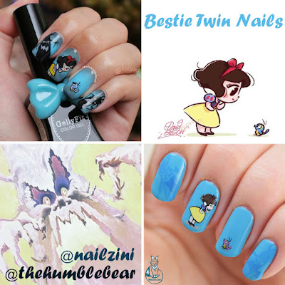 Snow White Nail Art Nailzini