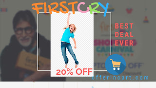 Flat 20% off on your purchase on Baby product from firstcry