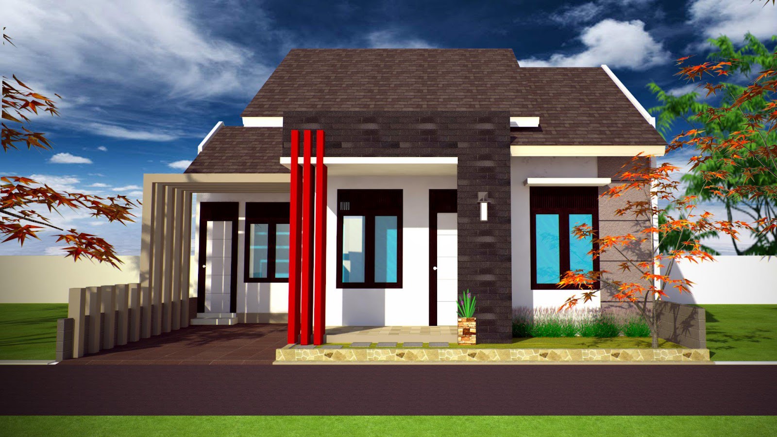 30 Desain Rumah Minimalis 1 Lantai